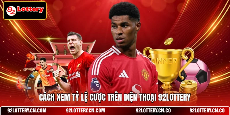Cách xem tỷ lệ cược trên điện thoại 92LOTTERY