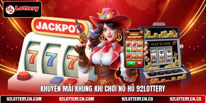 Khuyến mãi khủng khi chơi nổ hũ 92LOTTERY